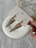 گوشواره صدف طبیعی